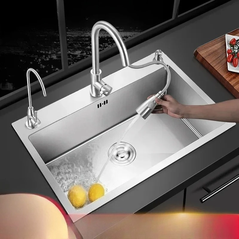 Installation Single Basin Bar Sink Washing Basin Silver Kitchen Sink 304 Stainless Steel sinks Above Counter or Undermount
Installation Single Basin Bar Sink Washing Basin Silver Kitchen Sink 304 Stainless Steel sinks Above Counter or Undermount