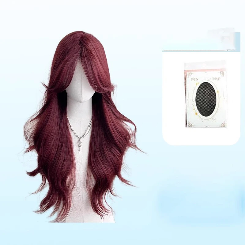 MUMUPISynthetic Long curly Lolita Wig With Fluffy Bangs Suitable For Women Daily Use Bangs Wig Girl Cute Ombre yellowish green
MUMUPISynthetic Long curly Lolita Wig With Fluffy Bangs Suitable For Women Daily Use Bangs Wig Girl Cute Ombre yellowish green