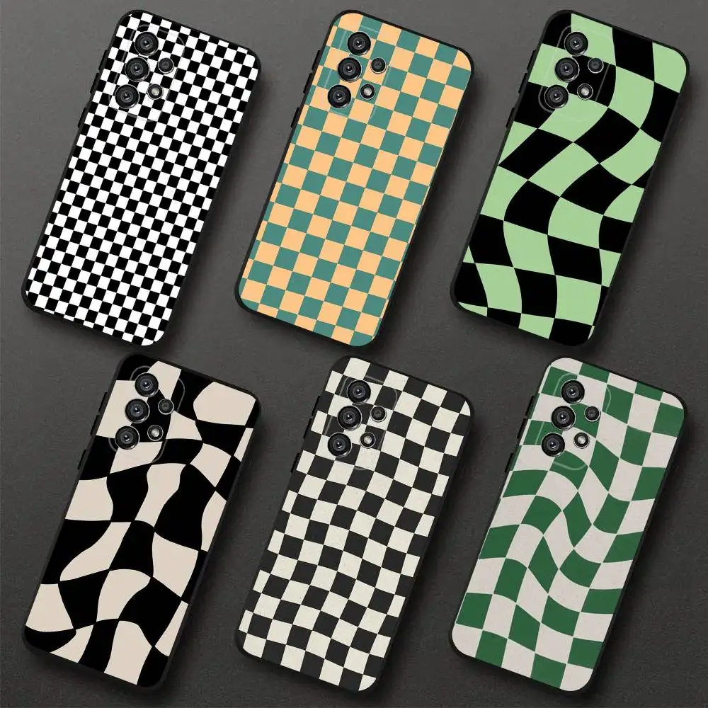 Stylish Checkerboard Phone Case For Samsung S 25,24,23,22,30,21,10,9,Ultra,Plus,Lite,FE,4,5G Black Soft Case
Stylish Checkerboard Phone Case For Samsung S 25,24,23,22,30,21,10,9,Ultra,Plus,Lite,FE,4,5G Black Soft Case