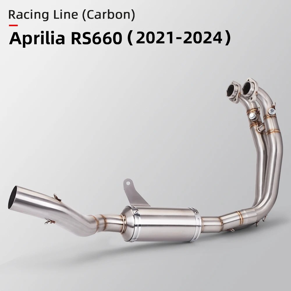 Applicable to 2021-2024 motorcycle RS660 TUONO 660 carbon fiber motorcycle exhaust pipe system
Applicable to 2021-2024 motorcycle RS660 TUONO 660 carbon fiber motorcycle exhaust pipe system