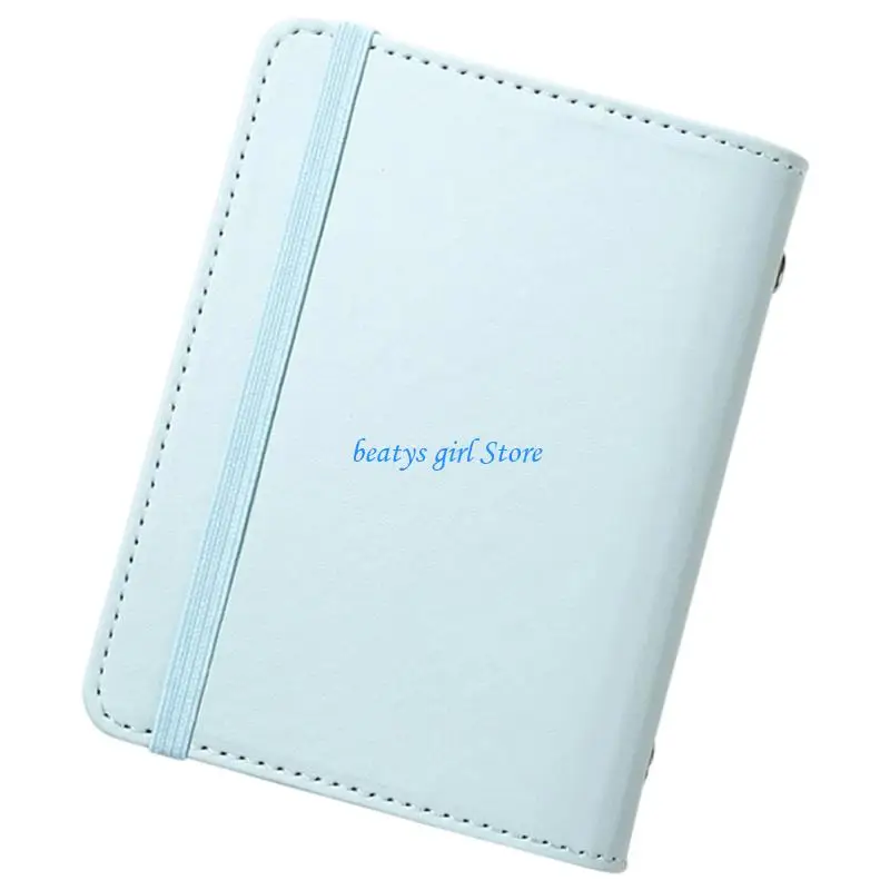 C7AB Pocket Leather Binder Notebook With Elastic Strap 5-Rings For Daily Note Taking
C7AB Pocket Leather Binder Notebook With Elastic Strap 5-Rings For Daily Note Taking