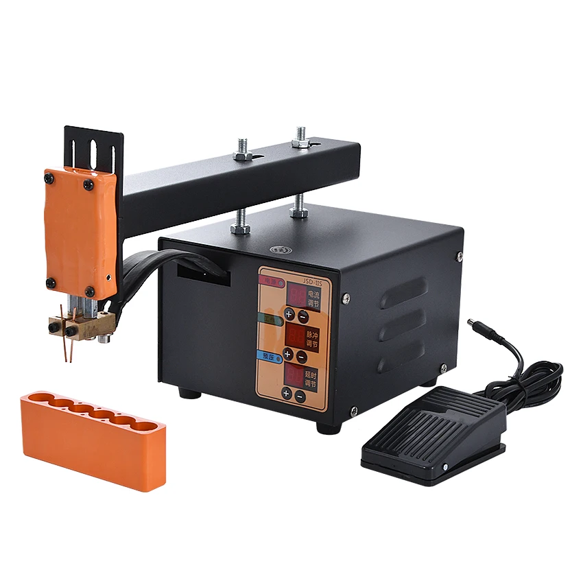 JSD-IIS Point Welding Machine Household Handheld Spot Welding Machine Small Battery Pack Welder Lithium Battery Welder 110V/220V
JSD-IIS Point Welding Machine Household Handheld Spot Welding Machine Small Battery Pack Welder Lithium Battery Welder 110V/220V