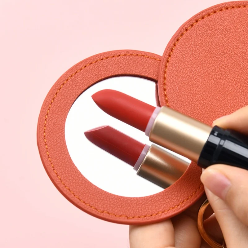 Round PU Leather Makeup Looking Glass Portable Rotating Leather Mirror Ultra-Thin Lightweight Travel Pocket Mirrors Beauty Tools
Round PU Leather Makeup Looking Glass Portable Rotating Leather Mirror Ultra-Thin Lightweight Travel Pocket Mirrors Beauty Tools