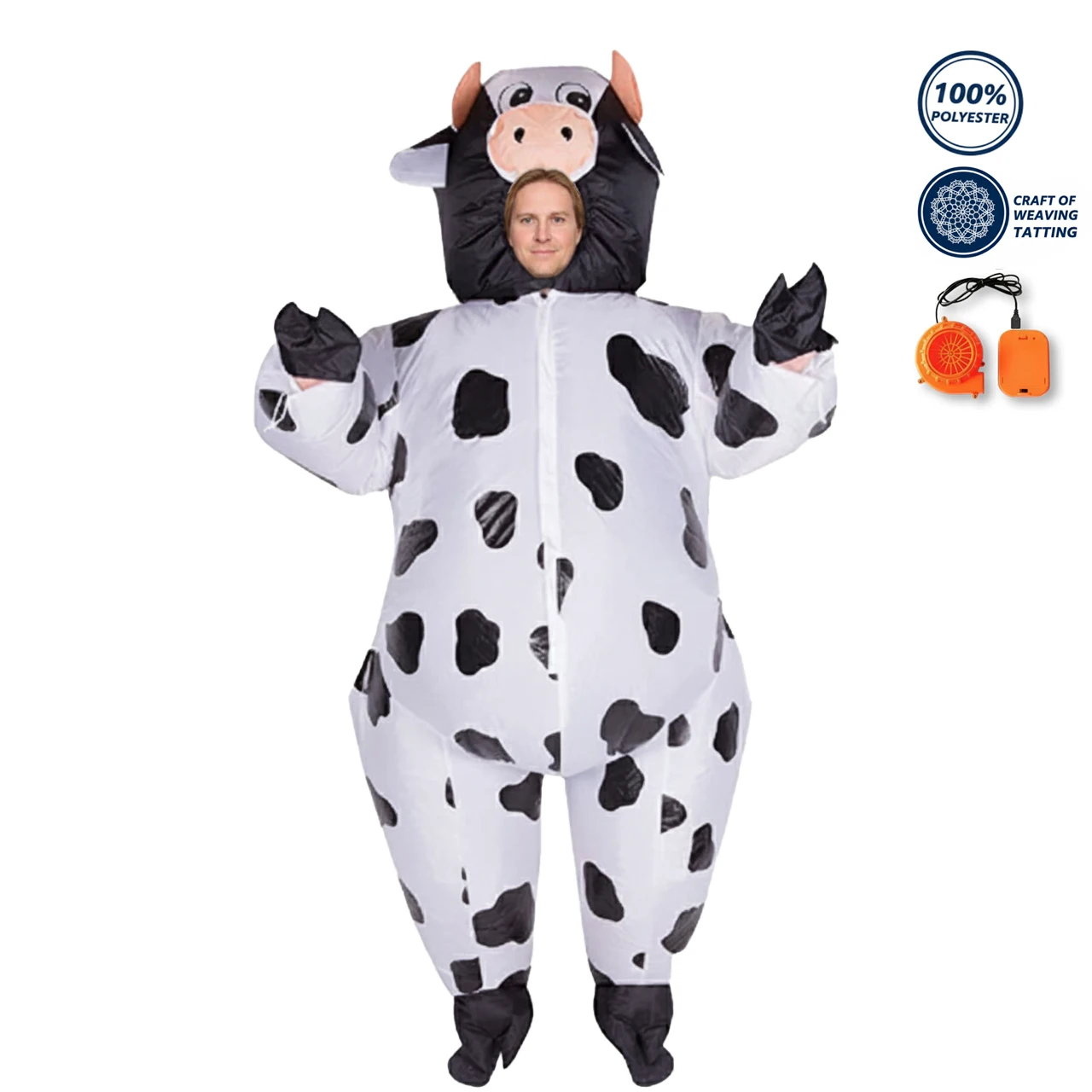 Взрослый надувной костюм коровы, забавный надувной костюм животного, унисекс, вечерние, косплей, праздничный подарок
Взрослый надувной костюм коровы, забавный надувной костюм животного, унисекс, вечерние, косплей, праздничный подарок