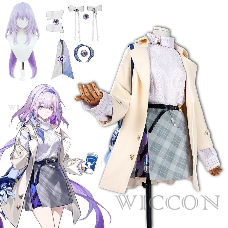 Honkai: Star Rail Castorice Cosplay Costume Wig Co-Luckin Roleplay Women Daily Clothes Halloween Party Game Expo Uniforms
Honkai: Star Rail Castorice Cosplay Costume Wig Co-Luckin Roleplay Women Daily Clothes Halloween Party Game Expo Uniforms