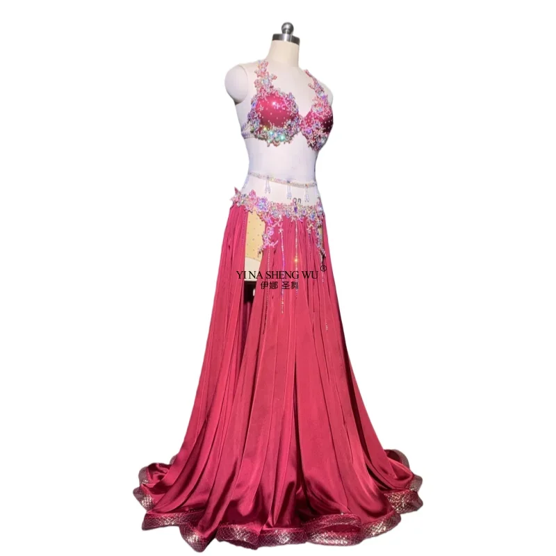 Elegant Belly Dance Performance Dresses For Women Customized Senior Ab Stones Tassel Dress Oriental Dance Competition Costumes
Elegant Belly Dance Performance Dresses For Women Customized Senior Ab Stones Tassel Dress Oriental Dance Competition Costumes