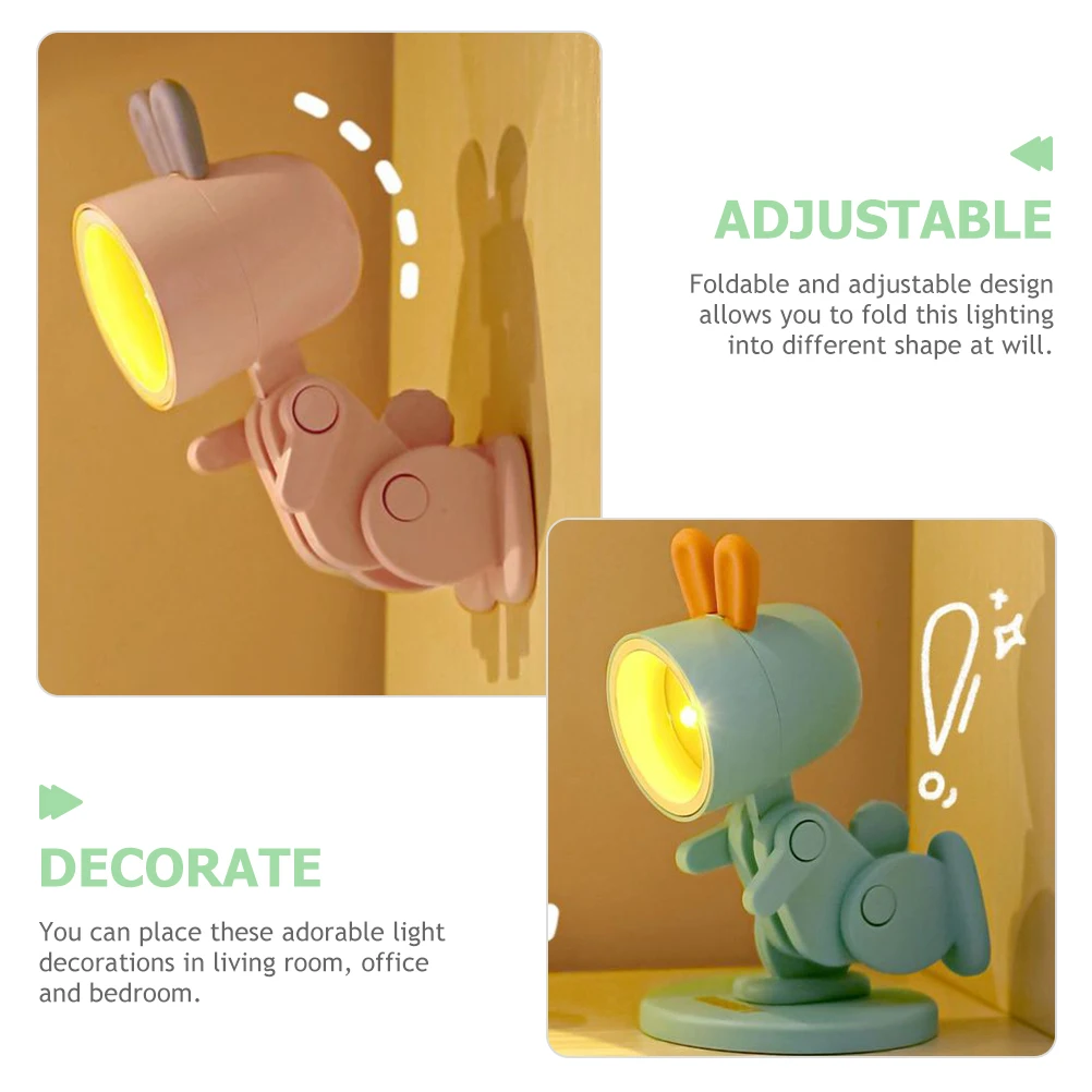 4pcs Led Night Rabbit Shape Foldable Room Lamp Bedside Light For Bedroom Decorative Lighting With Magnetic Base Cartoon 
4pcs Led Night Rabbit Shape Foldable Room Lamp Bedside Light For Bedroom Decorative Lighting With Magnetic Base Cartoon