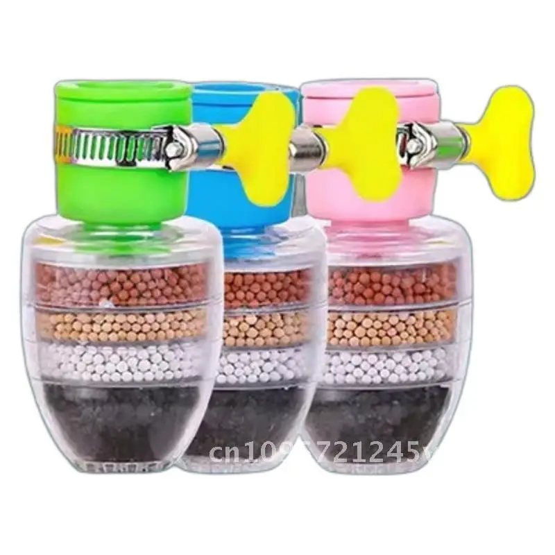 Faucet water-saving filter household six-layer fine filter rotating splash-proof small shower water filter through ordinary fauc
Faucet water-saving filter household six-layer fine filter rotating splash-proof small shower water filter through ordinary fauc