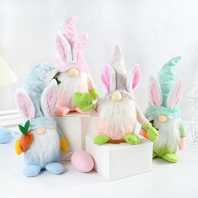 1pc Easter Rabbit Ears Knitted Pointed Hat Dwarf Doll Cute Dwarf Doll Decoration Home Decor Products Easter Decoration Supplies
1pc Easter Rabbit Ears Knitted Pointed Hat Dwarf Doll Cute Dwarf Doll Decoration Home Decor Products Easter Decoration Supplies