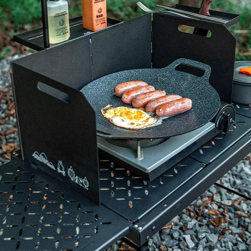 Foldable Outdoor Cooking Burner Wind Shade Windscreen Portable Windshield Tools with Storage Bag for Outdoor Picnic Backpacking
Foldable Outdoor Cooking Burner Wind Shade Windscreen Portable Windshield Tools with Storage Bag for Outdoor Picnic Backpacking