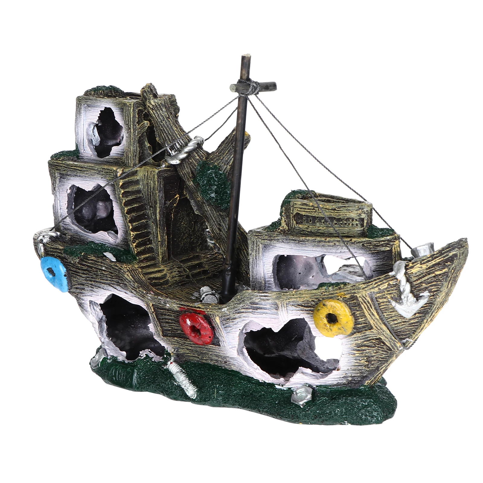 Resin Aquarium Underwater Adornment Fish Tank Decor Crafts Pool Decoration Lifelike Details Safe Material Unique Design Sunken
Resin Aquarium Underwater Adornment Fish Tank Decor Crafts Pool Decoration Lifelike Details Safe Material Unique Design Sunken