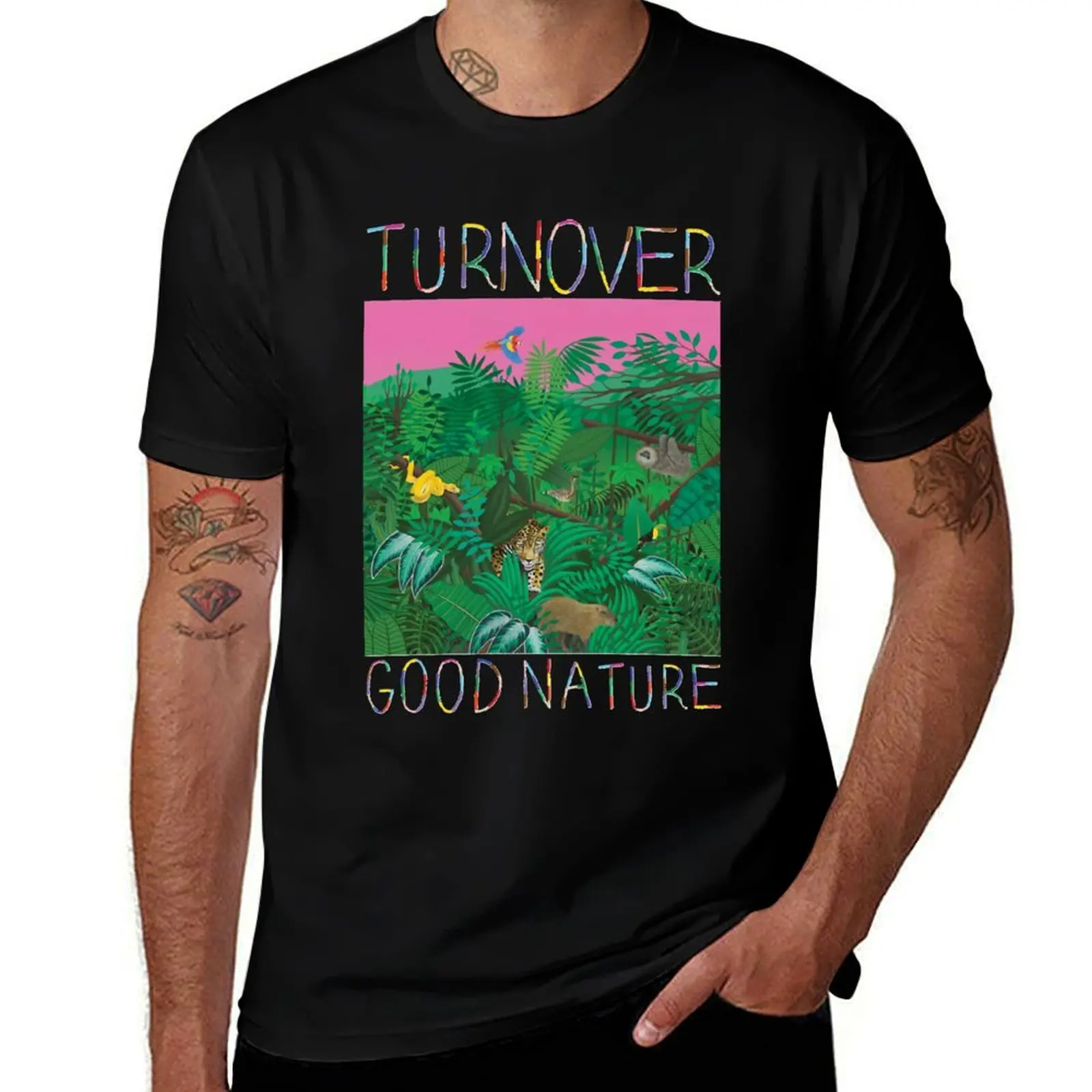 TURNOVER BAND MERCH T-Shirt Plus Size Simple Casual Top
TURNOVER BAND MERCH T-Shirt Plus Size Simple Casual Top