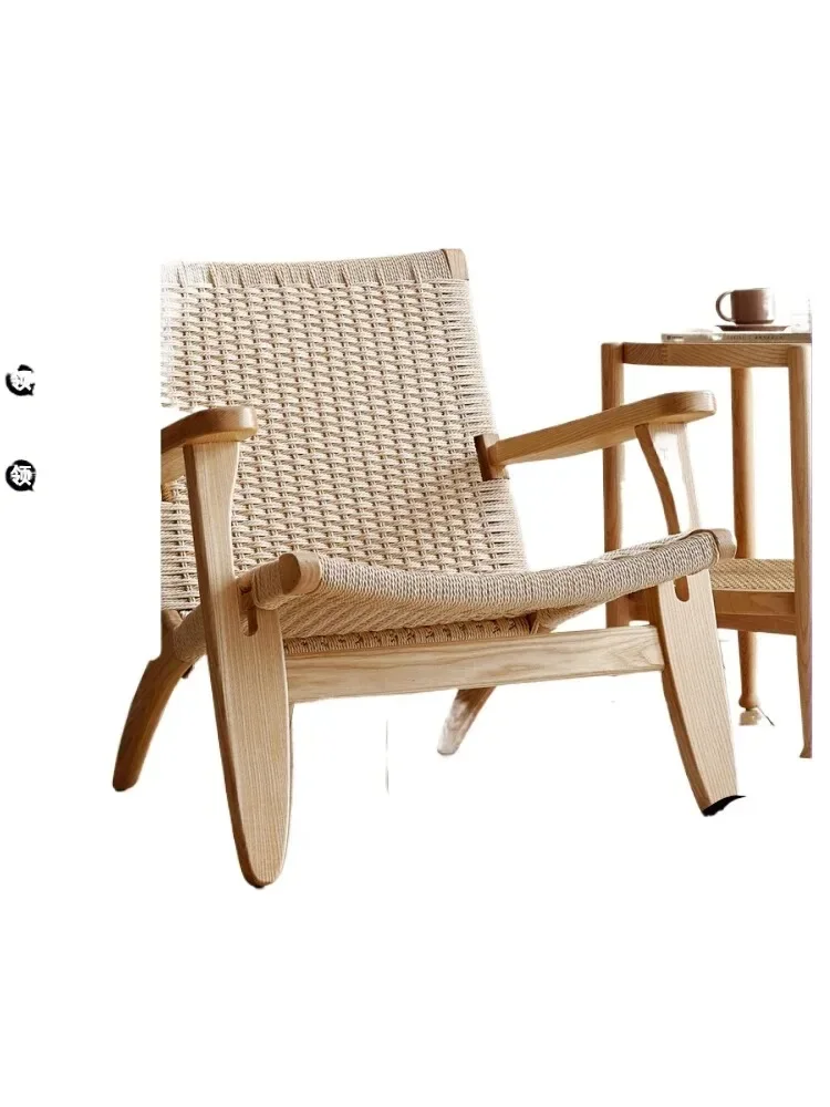 Solid wood rattan armchair household living room balcony backrest reading chair simple single sofa chair lazy designer 
Solid wood rattan armchair household living room balcony backrest reading chair simple single sofa chair lazy designer