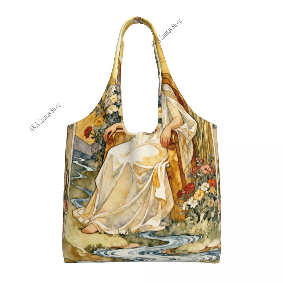 Сумка на плечо Goddess Abundance Nature Art Nouveau, акварельная женская сумка, большая сумка, многоразовая большая сумка
Сумка на плечо Goddess Abundance Nature Art Nouveau, акварельная женская сумка, большая сумка, многоразовая большая сумка