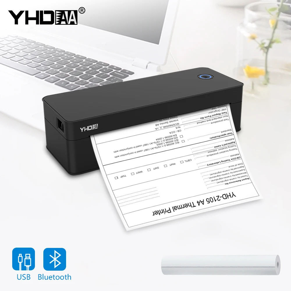 Wholesales 203DPI A4 Portable Mini Document Printer USB Bluetooth Wireless Thermal Receipt Printer
Wholesales 203DPI A4 Portable Mini Document Printer USB Bluetooth Wireless Thermal Receipt Printer