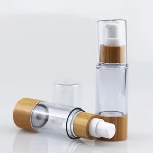 eco Pump Bottles Lotion Perfume Friendly Bamboo Empty Airless Makeup Cream Skin Care Portable Refillable Cosmetics For Women
eco Pump Bottles Lotion Perfume Friendly Bamboo Empty Airless Makeup Cream Skin Care Portable Refillable Cosmetics For Women
