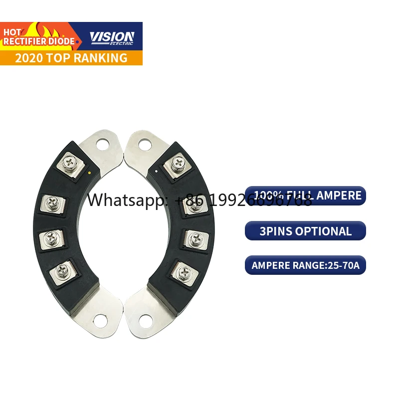 3 Phase Half Wave Rectifier Bridge Diode MXG 50-15 50a 1500v 136MM Big Size
3 Phase Half Wave Rectifier Bridge Diode MXG 50-15 50a 1500v 136MM Big Size