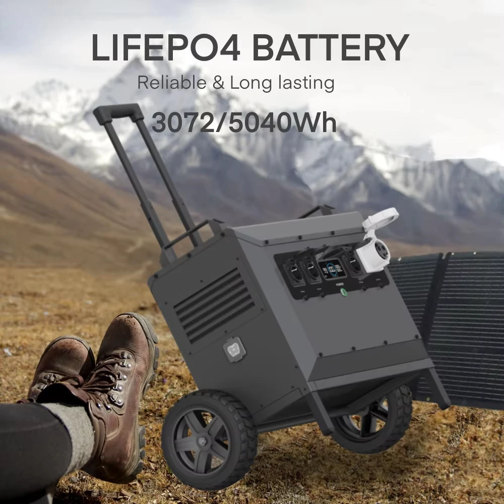 E-Nice Fast Charging Solar Generator 3000W 3600W Portable LiFePO4 Battery with Cigar Lighter
E-Nice Fast Charging Solar Generator 3000W 3600W Portable LiFePO4 Battery with Cigar Lighter