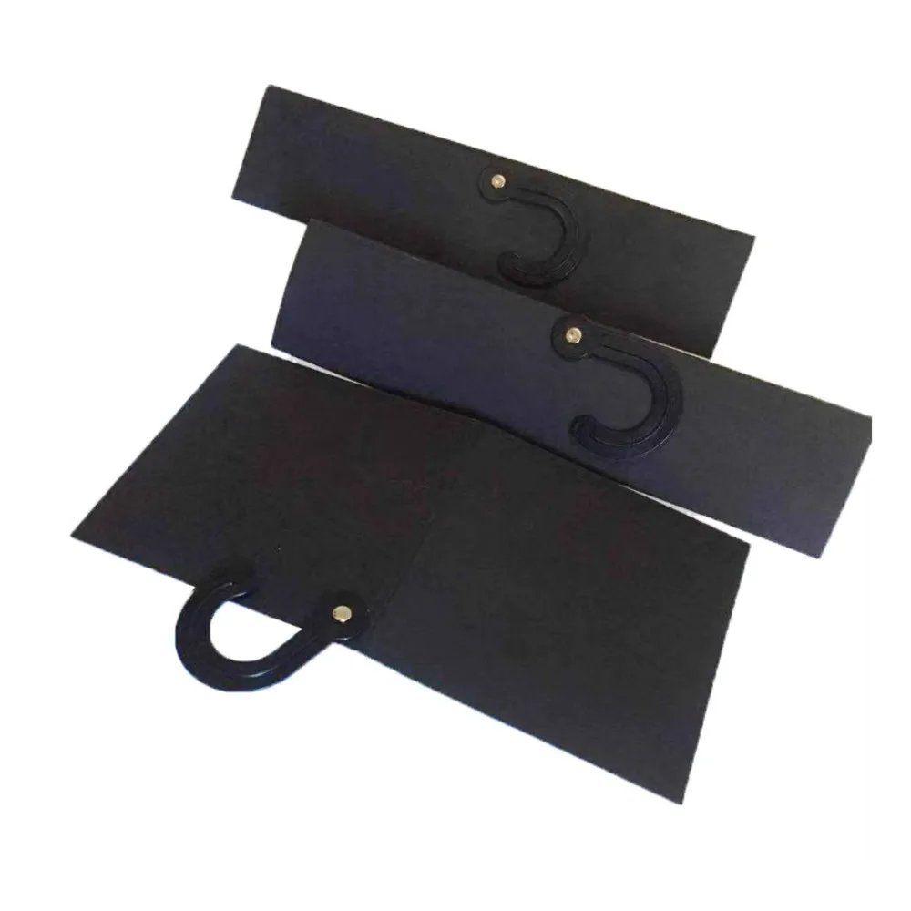 10pcs Black Cardboard Hanger 29cm - Textile Fabric Display Hook for Clothing Accessories
10pcs Black Cardboard Hanger 29cm - Textile Fabric Display Hook for Clothing Accessories
