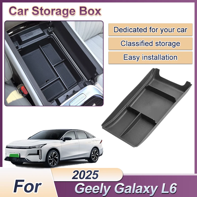 For Geely Galaxy L6 2025 Car Supplies Central Armrest Box Storage Holder Interior Tools Parts Modification Storage Accessories
For Geely Galaxy L6 2025 Car Supplies Central Armrest Box Storage Holder Interior Tools Parts Modification Storage Accessories