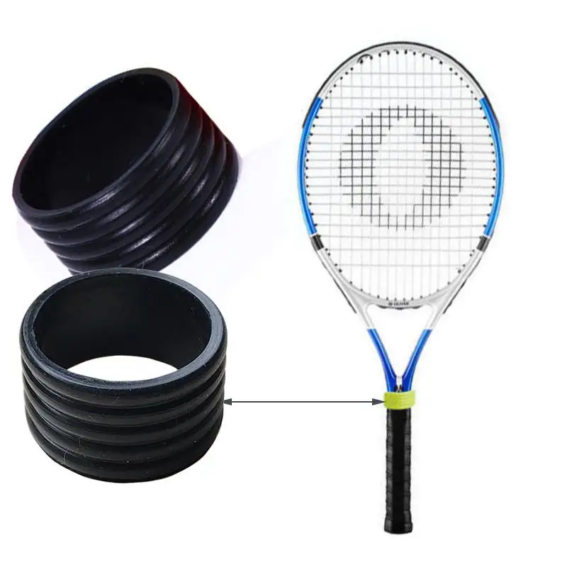 4Pcs/lot Silicone Tennis Racket Grip Ring Handle Closure Rubber Sweat-absorbing Band Fixed Stretchable Handle Tennis Accessories
4Pcs/lot Silicone Tennis Racket Grip Ring Handle Closure Rubber Sweat-absorbing Band Fixed Stretchable Handle Tennis Accessories