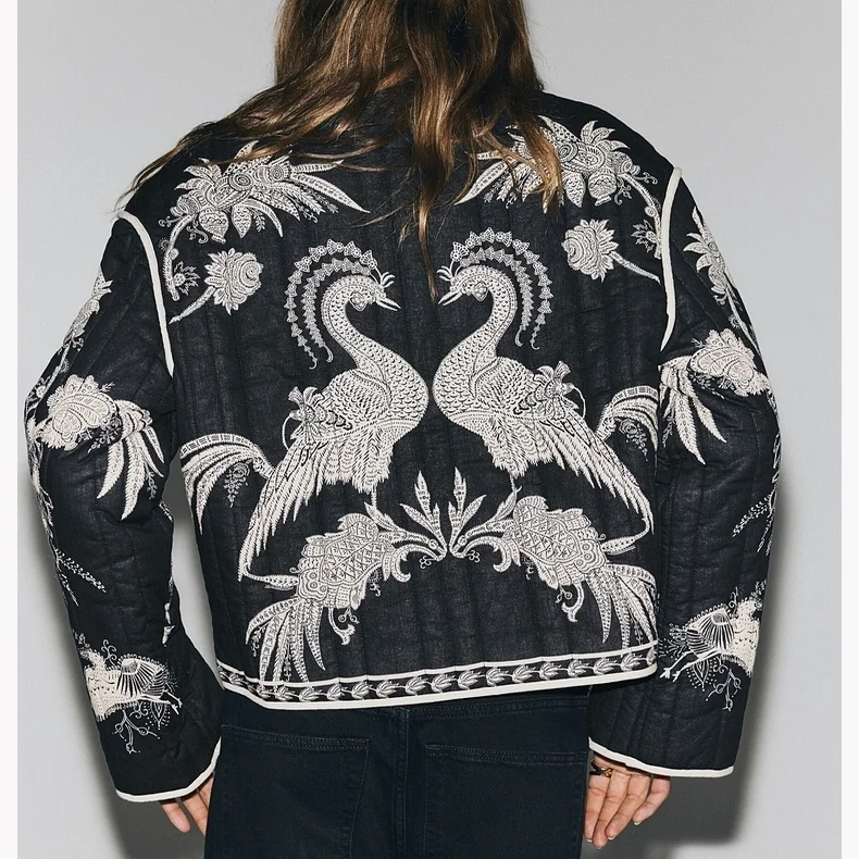 Faionable Street-Sle ort Стеганая куртка женская осень-зима Новое поступление универсальная верхняя одежда из полиэфирного волокна Long Sve
Faionable Street-Sle ort Стеганая куртка женская осень-зима Новое поступление универсальная верхняя одежда из полиэфирного волокна Long Sve