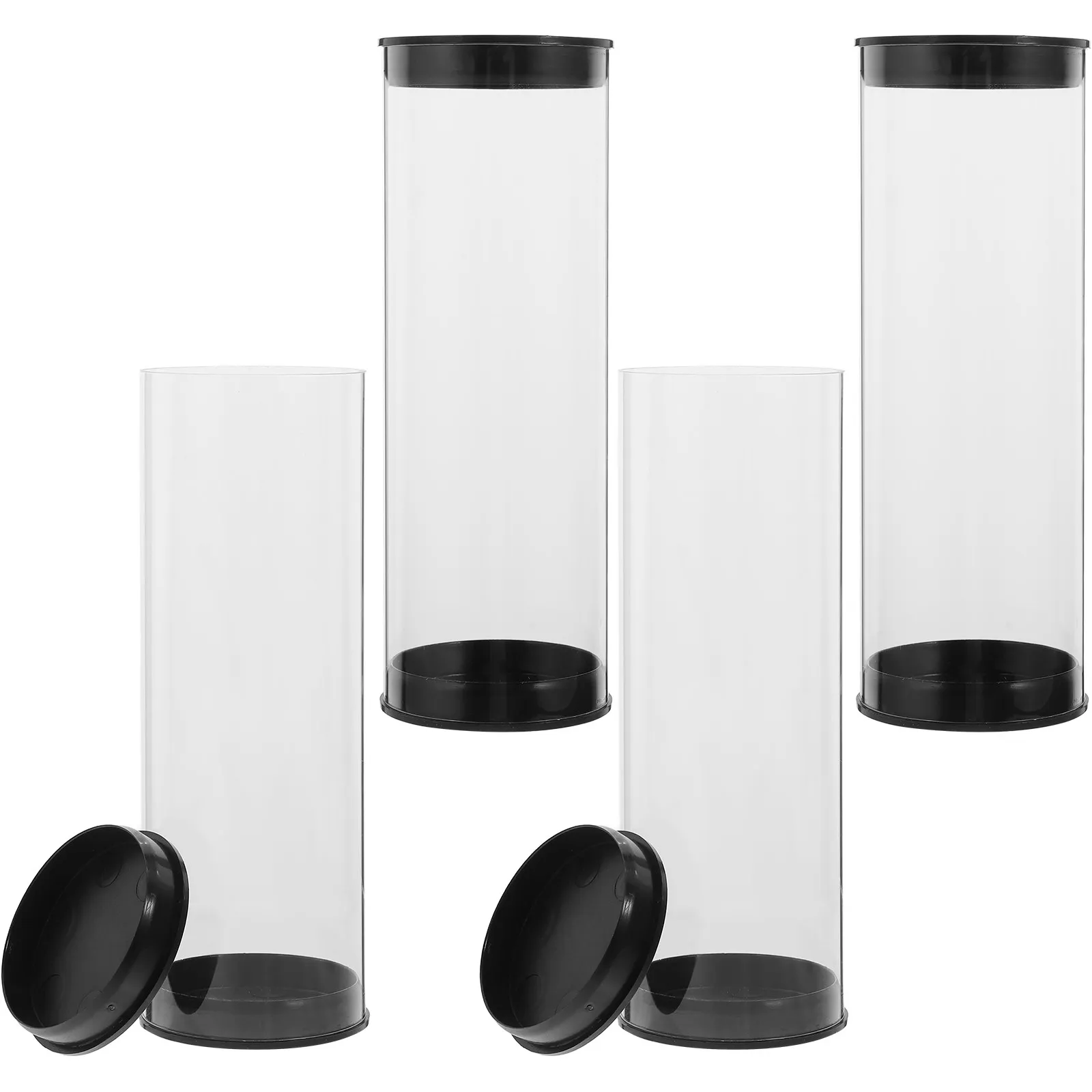 Clear Golf Balls Box 4pcs Durable Plastic Storage Tubes Anti Scratch Golf Case for Home or Shop Organization Solution
Clear Golf Balls Box 4pcs Durable Plastic Storage Tubes Anti Scratch Golf Case for Home or Shop Organization Solution