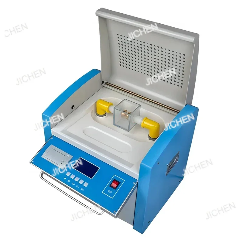 Прибор для анализа трансформаторного масла JC, цифровой диэлектрический тестер прочности, тестер масла Bdv
Прибор для анализа трансформаторного масла JC, цифровой диэлектрический тестер прочности, тестер масла Bdv