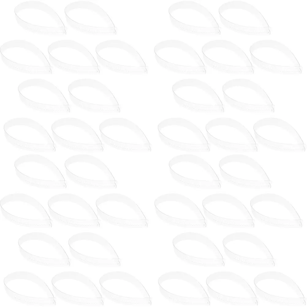 80pcs Shirt Collar Strips Transparent PVC Plastic Strips Support Fixing Supplies Adjustable Durable Non Deformable
80pcs Shirt Collar Strips Transparent PVC Plastic Strips Support Fixing Supplies Adjustable Durable Non Deformable
