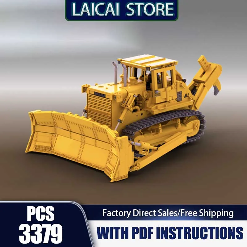 Модель инженерного автомобиля Moc Building Block HD-41 Модель бульдозера Технология Кирпич DIY Сборка Модульная игрушка для сбора грузовика
Модель инженерного автомобиля Moc Building Block HD-41 Модель бульдозера Технология Кирпич DIY Сборка Модульная игрушка для сбора грузовика