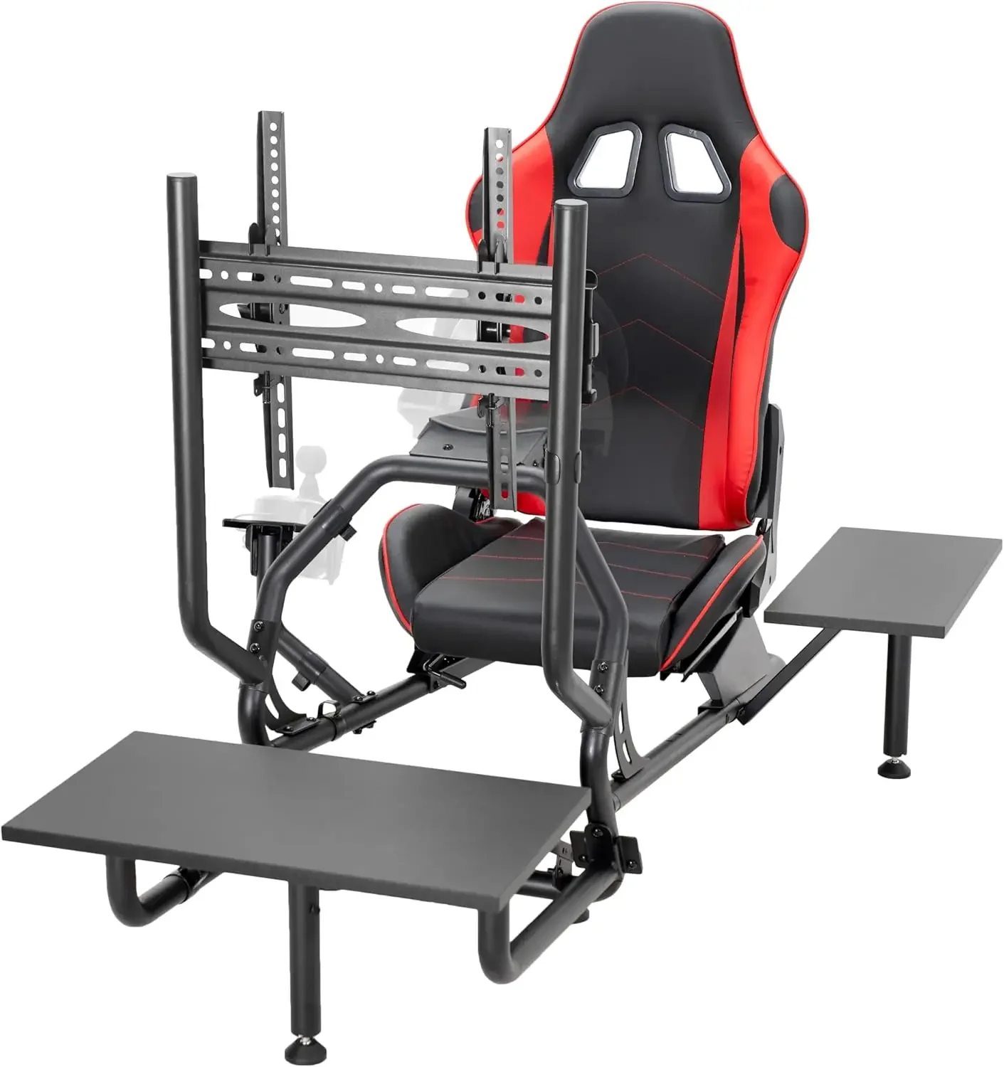 Racing Simulator Cockpit: Wheel/Gear Mount, Fits Logitech/Thrustmaster/Fanatec, Xbox/Playstation, VESA 400x400
Racing Simulator Cockpit: Wheel/Gear Mount, Fits Logitech/Thrustmaster/Fanatec, Xbox/Playstation, VESA 400x400