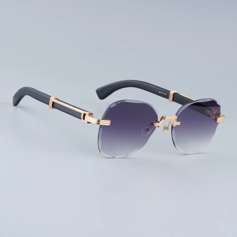 0520S Wooden Arm Big Round Irregular Sunglasses France Style Rimless Diamond Cut Ladies Outdoor Uv400 Handmade Eyeglasses
0520S Wooden Arm Big Round Irregular Sunglasses France Style Rimless Diamond Cut Ladies Outdoor Uv400 Handmade Eyeglasses