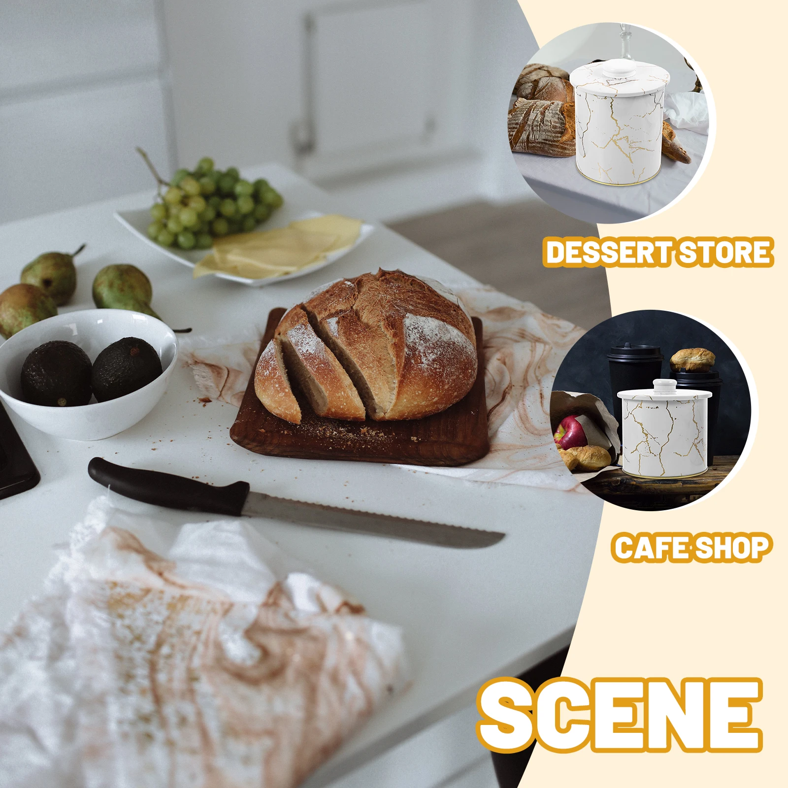 2Pcs Bread Storage Home Bakery Container Dessert Packaging Case Iron Food Box Kitchen Bar Supplies Cake Packing Box Baking
2Pcs Bread Storage Home Bakery Container Dessert Packaging Case Iron Food Box Kitchen Bar Supplies Cake Packing Box Baking