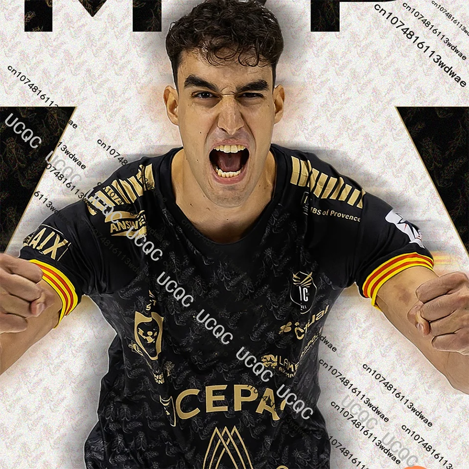 25/2026 новейший гандбольный трикотаж PAUC, Франция, повседневная мужская спортивная тренировочная дышащая спортивная футболка для взрослых и детей, гандбол
25/2026 новейший гандбольный трикотаж PAUC, Франция, повседневная мужская спортивная тренировочная дышащая спортивная футболка для взрослых и детей, гандбол