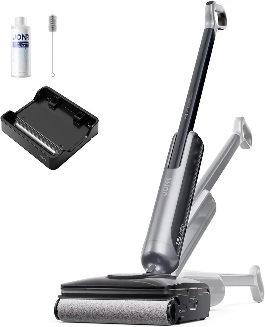 H2 Cordless Wet-Dry Vacuum Cleaner and Mop for Hard Floors, Innovative Odor Free Design, 180°Lie-Flat Cleaning, Auto
H2 Cordless Wet-Dry Vacuum Cleaner and Mop for Hard Floors, Innovative Odor Free Design, 180°Lie-Flat Cleaning, Auto