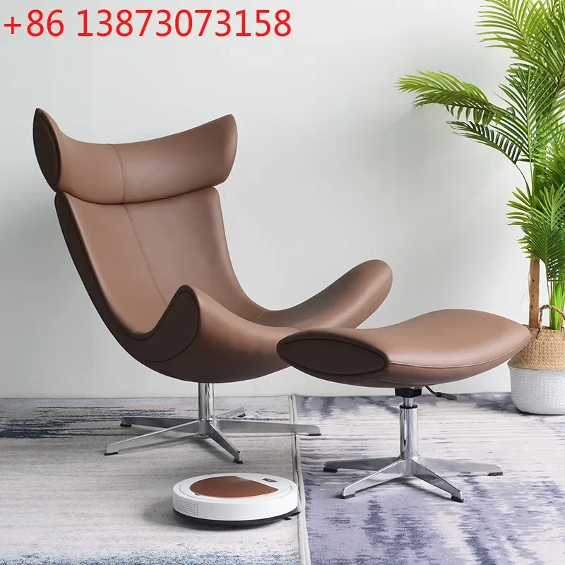 Imola chair single sofa leather art tiger chair living room balcony lazy leisure rotating single chair pedal furniture
Imola chair single sofa leather art tiger chair living room balcony lazy leisure rotating single chair pedal furniture
