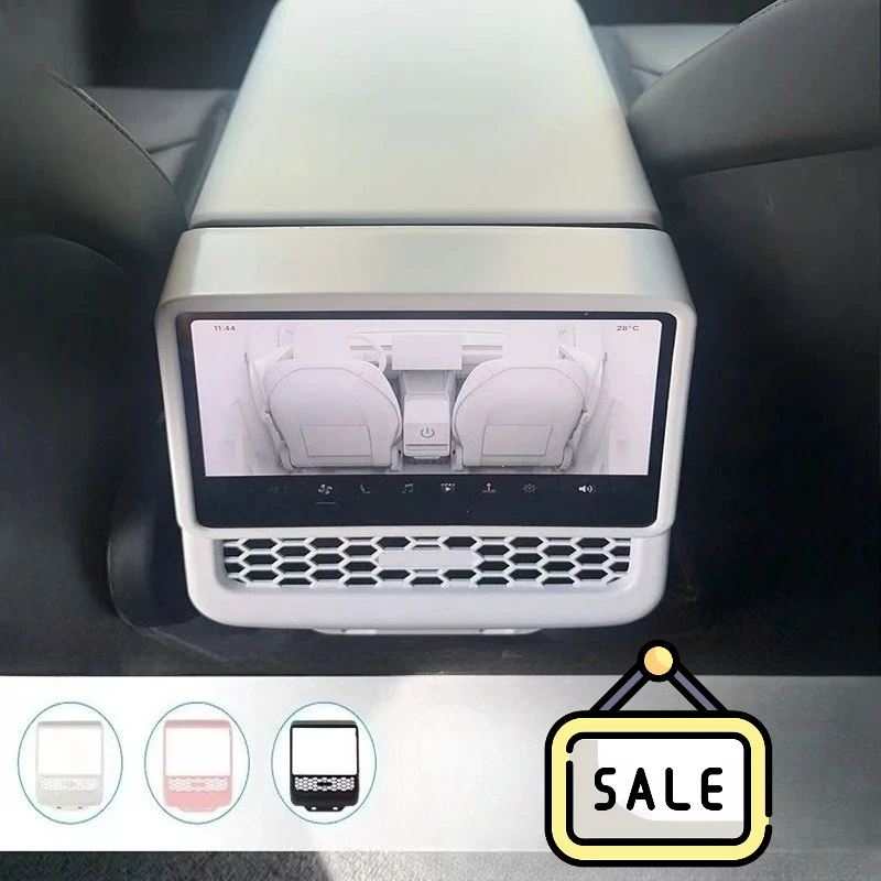Rear Screen Cover Protector Frame for Tesla Model Y Juniper Model 3 Highland Back Air Vent Trim Armrest Box Cover Accessories
Rear Screen Cover Protector Frame for Tesla Model Y Juniper Model 3 Highland Back Air Vent Trim Armrest Box Cover Accessories