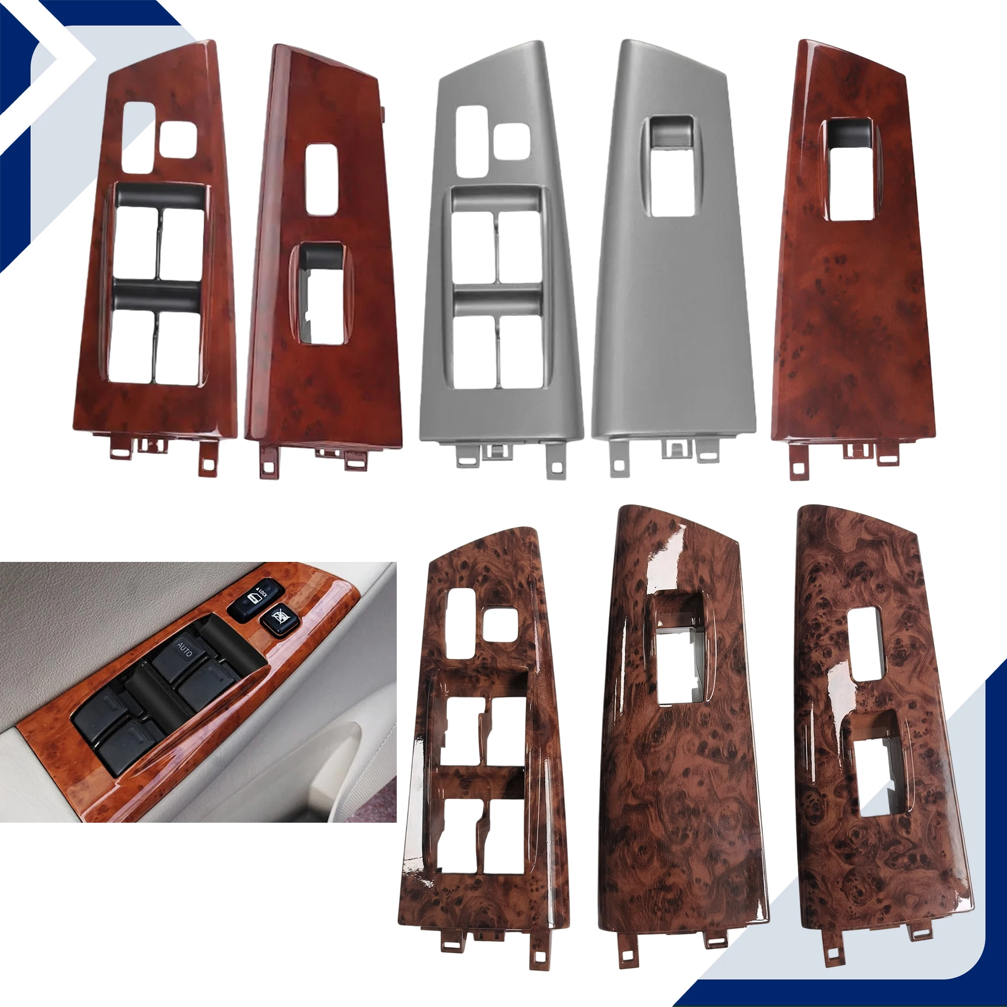 For Toyota Corolla 2003 2004 2005 2006 2007 2008 Front Window Switch Bezel Panel Door Lift Control Trim Cover Driver Passenger
For Toyota Corolla 2003 2004 2005 2006 2007 2008 Front Window Switch Bezel Panel Door Lift Control Trim Cover Driver Passenger