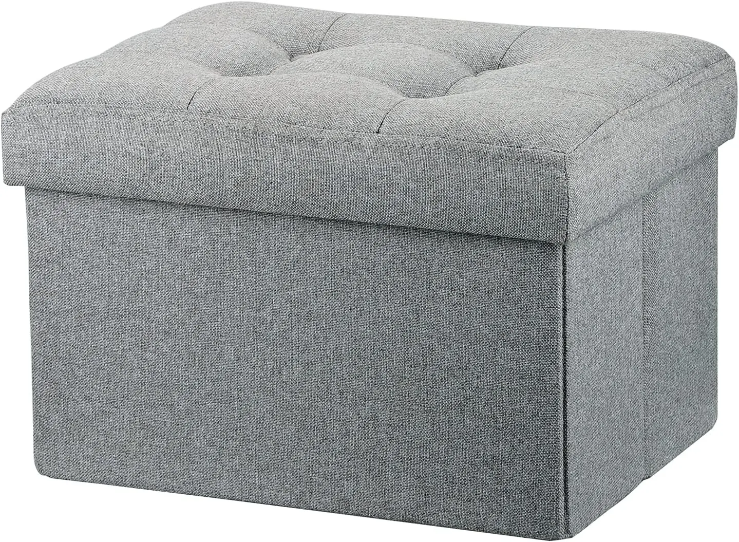 Small Storage Ottoman Stool Foot Rest Stool Under Desk Stool Short Ottoman Folding Ottoman Linen Cloth Light Gray 16X12X12In
Small Storage Ottoman Stool Foot Rest Stool Under Desk Stool Short Ottoman Folding Ottoman Linen Cloth Light Gray 16X12X12In