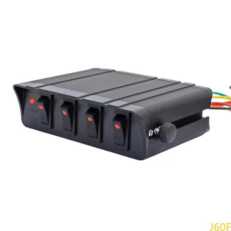 J60F easy installs 4 Circuit Switch Box Switch Panel Box Upgrades for Various Vehicles
J60F easy installs 4 Circuit Switch Box Switch Panel Box Upgrades for Various Vehicles