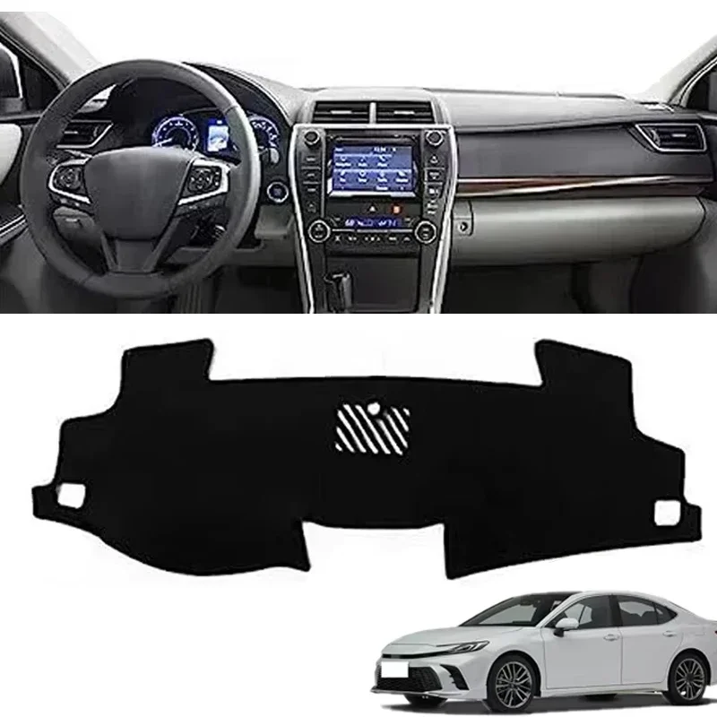 Для Toyota Camry XV5 крышка приборной панели автомобиля козырек от солнца коврики избегайте световых накладок приборная панель защитные автомобильные аксессуары
Для Toyota Camry XV5 крышка приборной панели автомобиля козырек от солнца коврики избегайте световых накладок приборная панель защитные автомобильные аксессуары