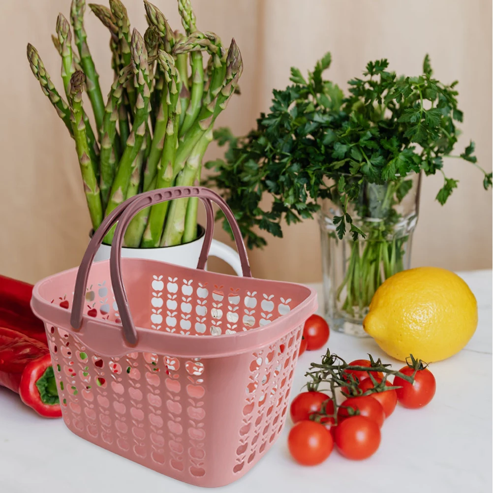 Food Basket Shopping Pink Hamper with Handle Baskets Plastic for Fruit Handles Hampers
Food Basket Shopping Pink Hamper with Handle Baskets Plastic for Fruit Handles Hampers