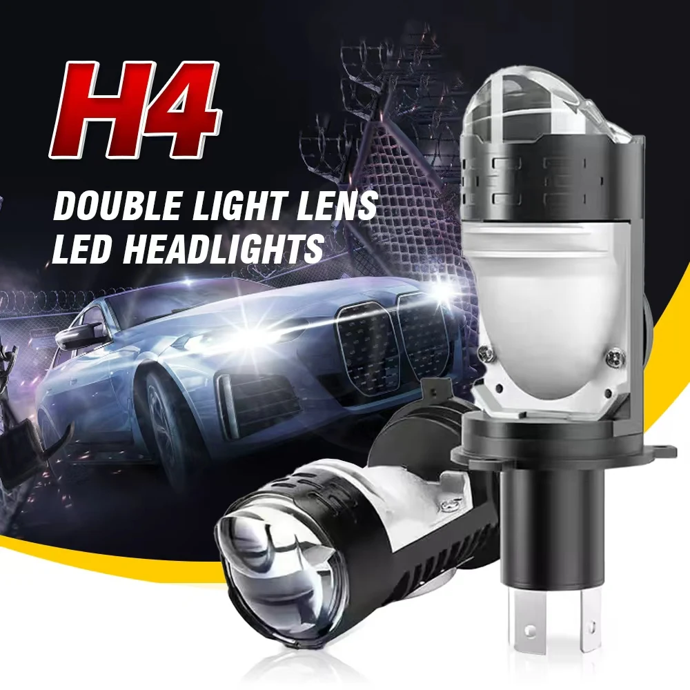 H4 LED LENS Car Headlight RHD LHD Universal H4/9003/HB2 Hi/Lo Beam Motorcycle Headlamp 6000K White 12V 24V Auto Bulb ACTVTCA
H4 LED LENS Car Headlight RHD LHD Universal H4/9003/HB2 Hi/Lo Beam Motorcycle Headlamp 6000K White 12V 24V Auto Bulb ACTVTCA