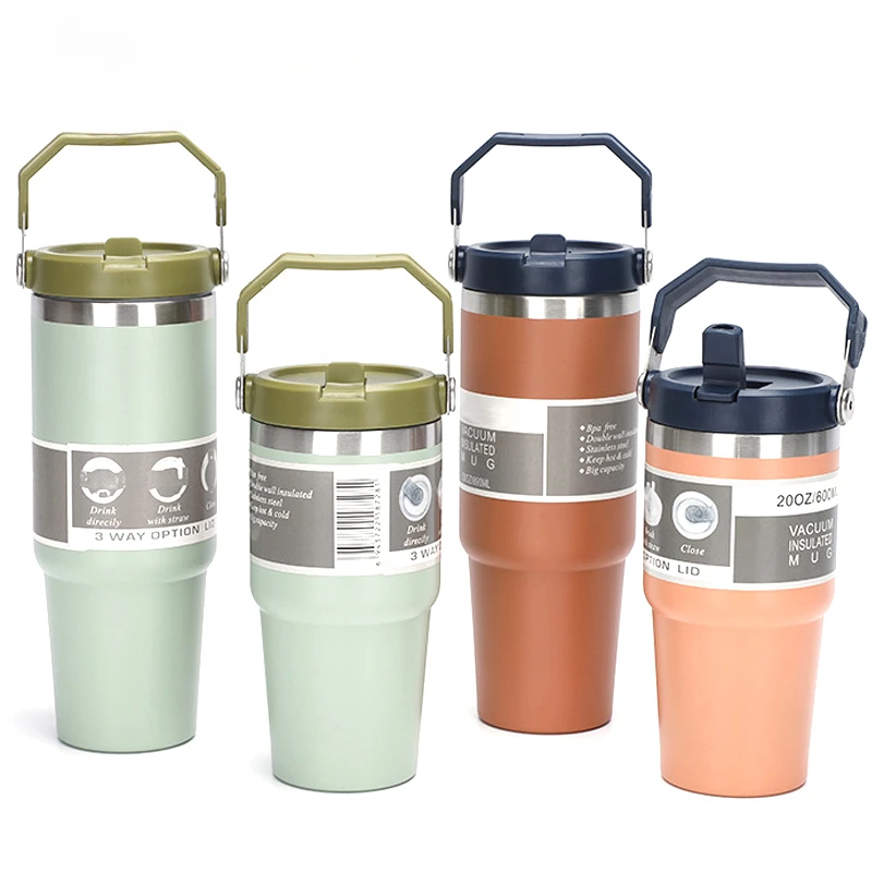 Portable Car Cup 304 Stainless Steel Straw Handle Insulated Cup for Outdoor Travel Portable Water Cup Coffee Camping Coche
Portable Car Cup 304 Stainless Steel Straw Handle Insulated Cup for Outdoor Travel Portable Water Cup Coffee Camping Coche