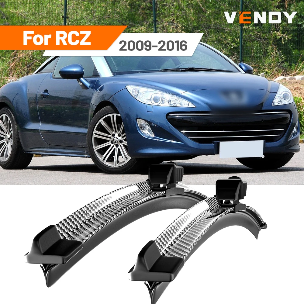 For Peugeot RCZ 2009-2016 2010 2011 2012 2013 2014 2015 2pcs Front Windshield Wiper Blades Windscreen Wipers Carbon Fibre&Black
For Peugeot RCZ 2009-2016 2010 2011 2012 2013 2014 2015 2pcs Front Windshield Wiper Blades Windscreen Wipers Carbon Fibre&Black