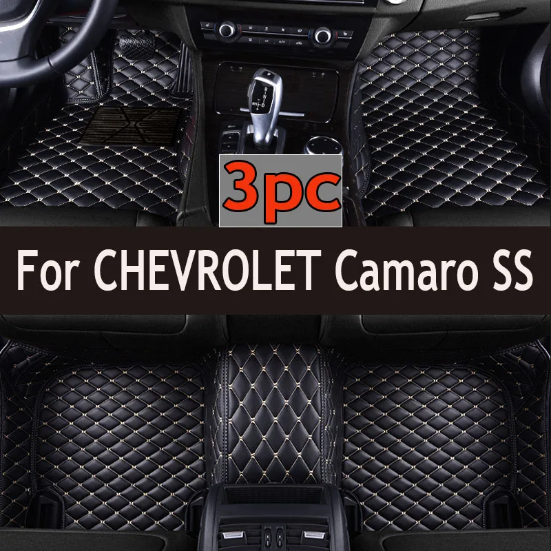 Custom Leather Car Floor Mats For CHEVROLET Camaro SS 2010-2015 set Automobile Carpet Rugs Foot Pads
Custom Leather Car Floor Mats For CHEVROLET Camaro SS 2010-2015 set Automobile Carpet Rugs Foot Pads