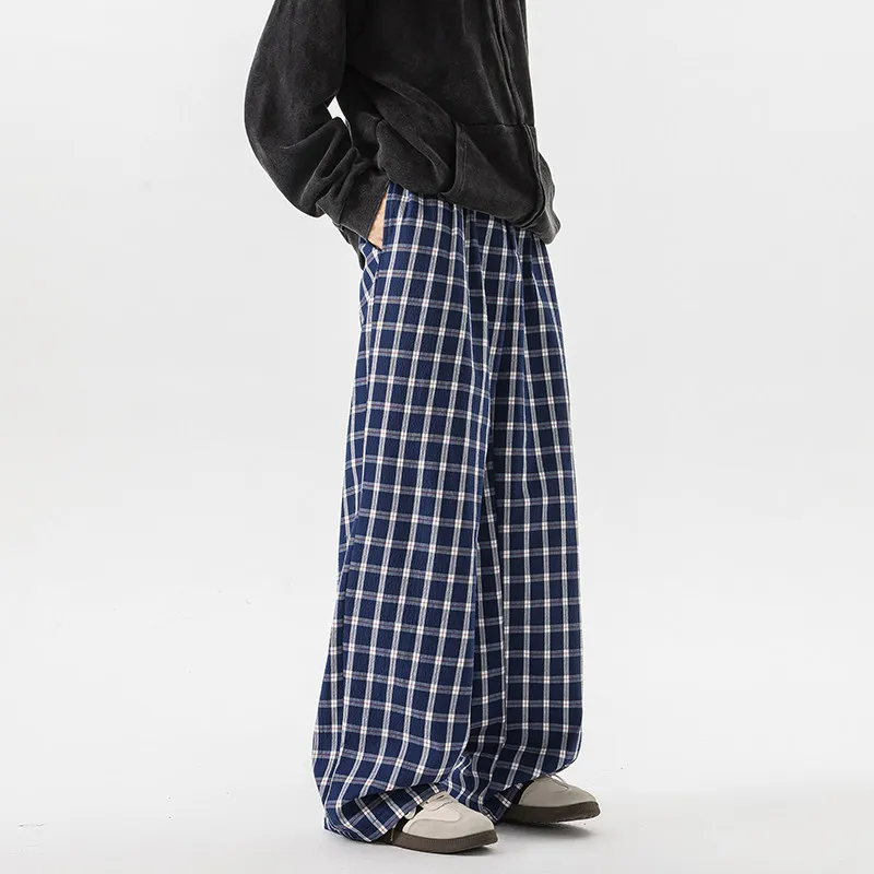 Модные брюки в клетку для мужчин и женщин, легкие прямые брюки с драпировкой, повседневные спортивные длинные брюки для осени и зимы
Модные брюки в клетку для мужчин и женщин, легкие прямые брюки с драпировкой, повседневные спортивные длинные брюки для осени и зимы