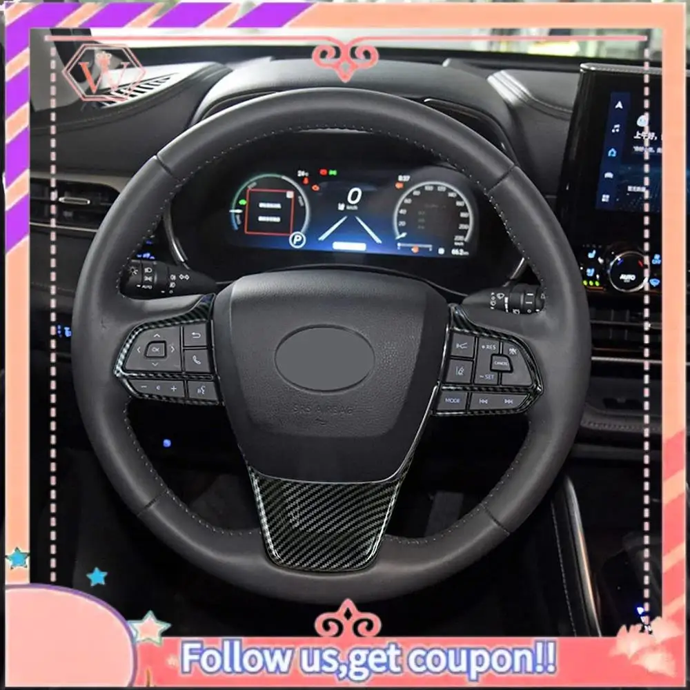 A88U-3Pcs Carbon Fiber Color Steering Wheel Cover Trim Fit For Toyota Highlander 2020 2021 2022 Sienna 2021-2022
A88U-3Pcs Carbon Fiber Color Steering Wheel Cover Trim Fit For Toyota Highlander 2020 2021 2022 Sienna 2021-2022