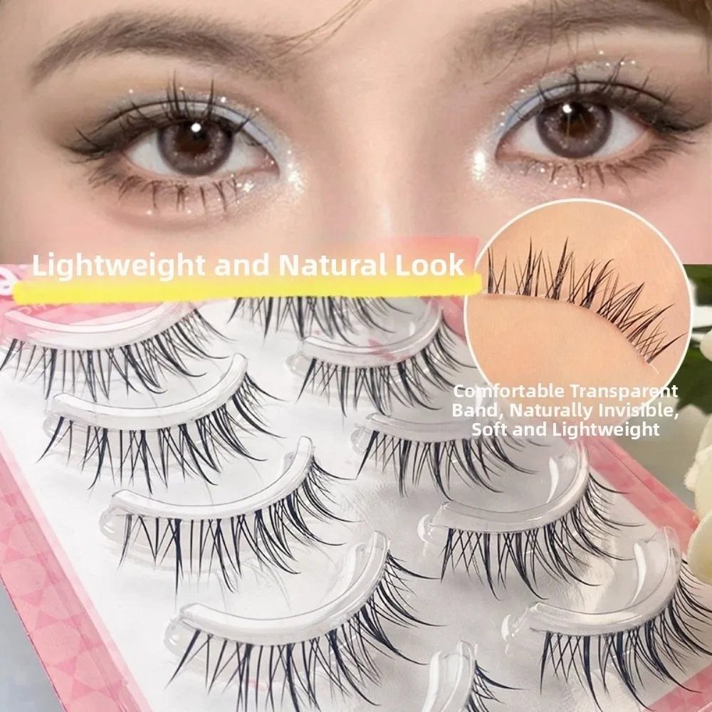 Black Anime Cartoon False Eyelashes 7-14MM Easy To Wear DIY Lashes Extension Lightweight Reusable Thai Style Fake Eyelashes
Black Anime Cartoon False Eyelashes 7-14MM Easy To Wear DIY Lashes Extension Lightweight Reusable Thai Style Fake Eyelashes