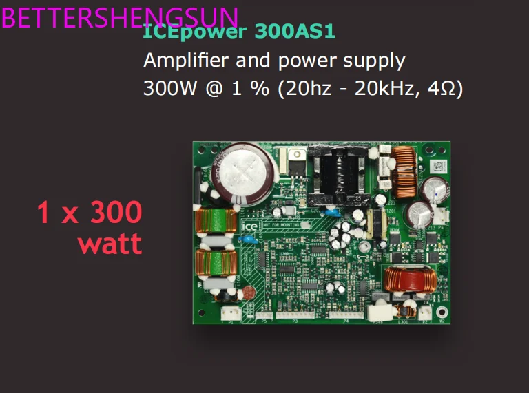 Оригинальный модуль усилителя мощности ICEPOWER 300AS1, Hi-Fi плата, моно Плата усилителя мощности
Оригинальный модуль усилителя мощности ICEPOWER 300AS1, Hi-Fi плата, моно Плата усилителя мощности